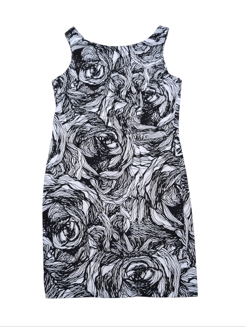 Jonathan Martin Floral Abstract Sheath Dress‎ Sleeveless Size 16